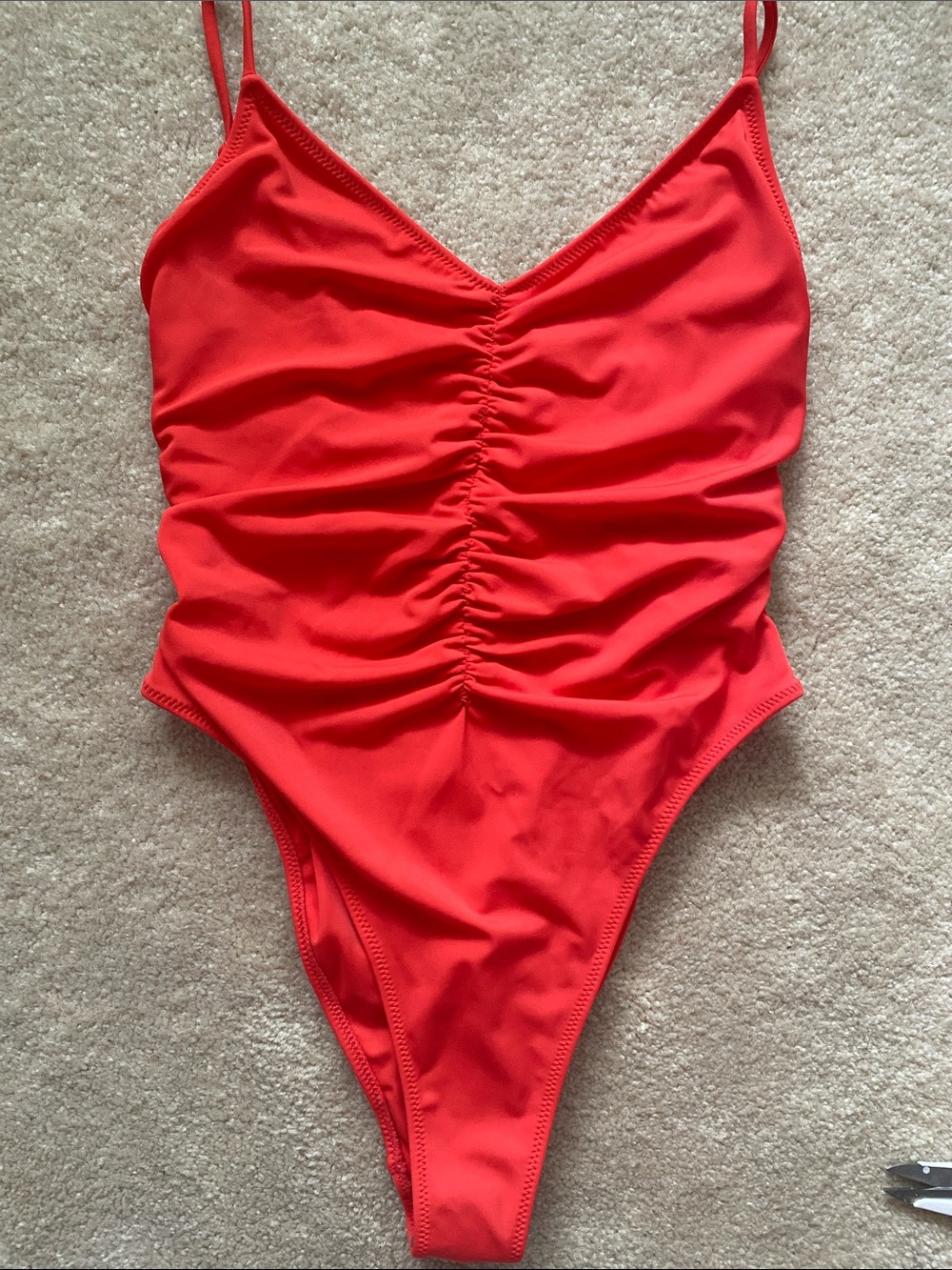 Pacsun red NWT one piece swimsuit size medium - Picture 1 of 7